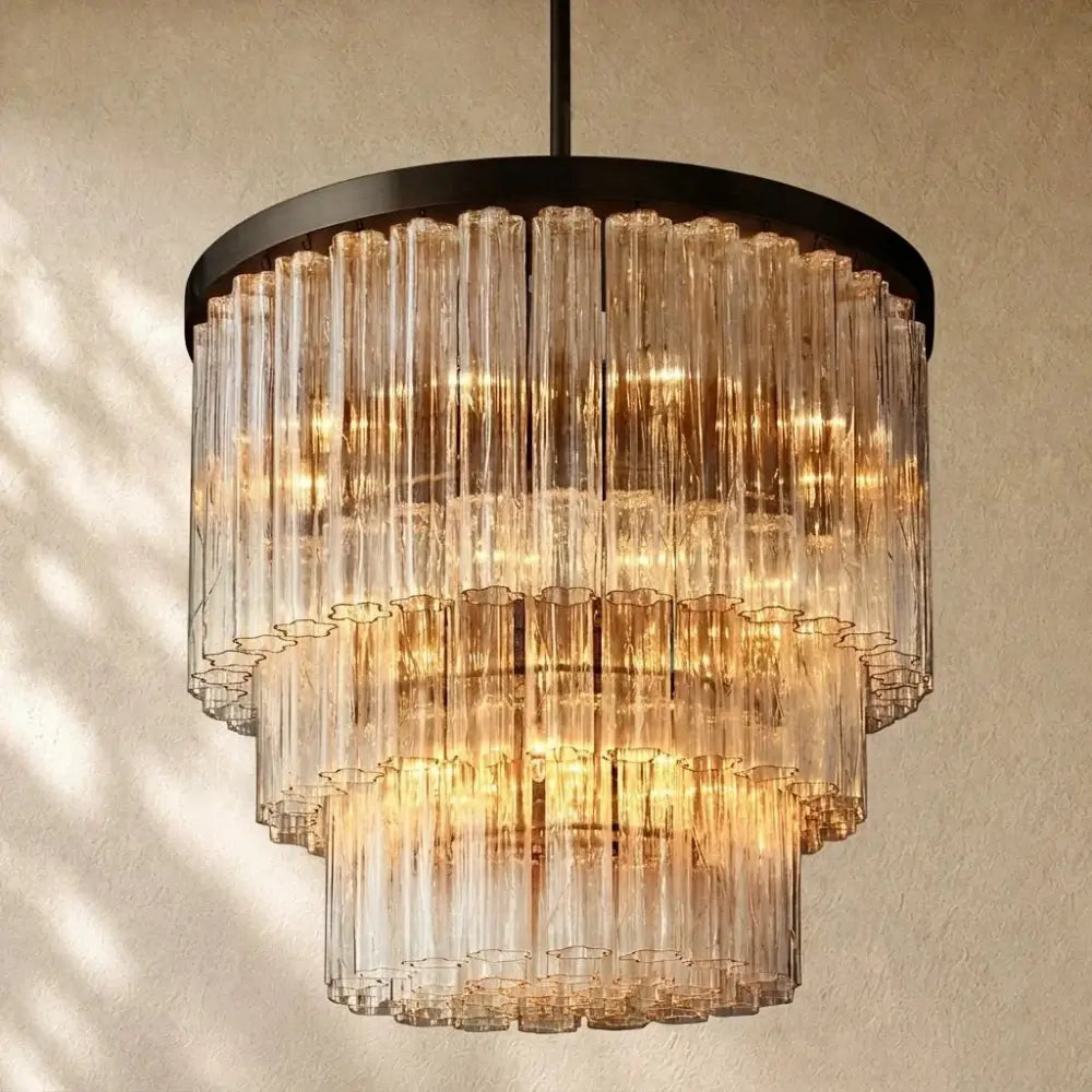 Ciello Three-Tier Round Chandelier - Zelno