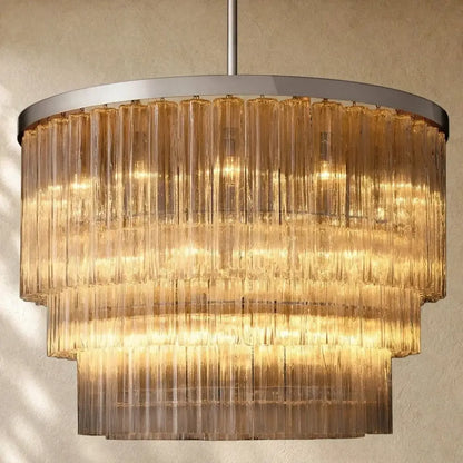 Ciello Three-Tier Round Chandelier - Zelno
