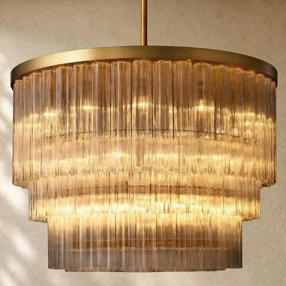 Ciello Three-Tier Round Chandelier - Zelno