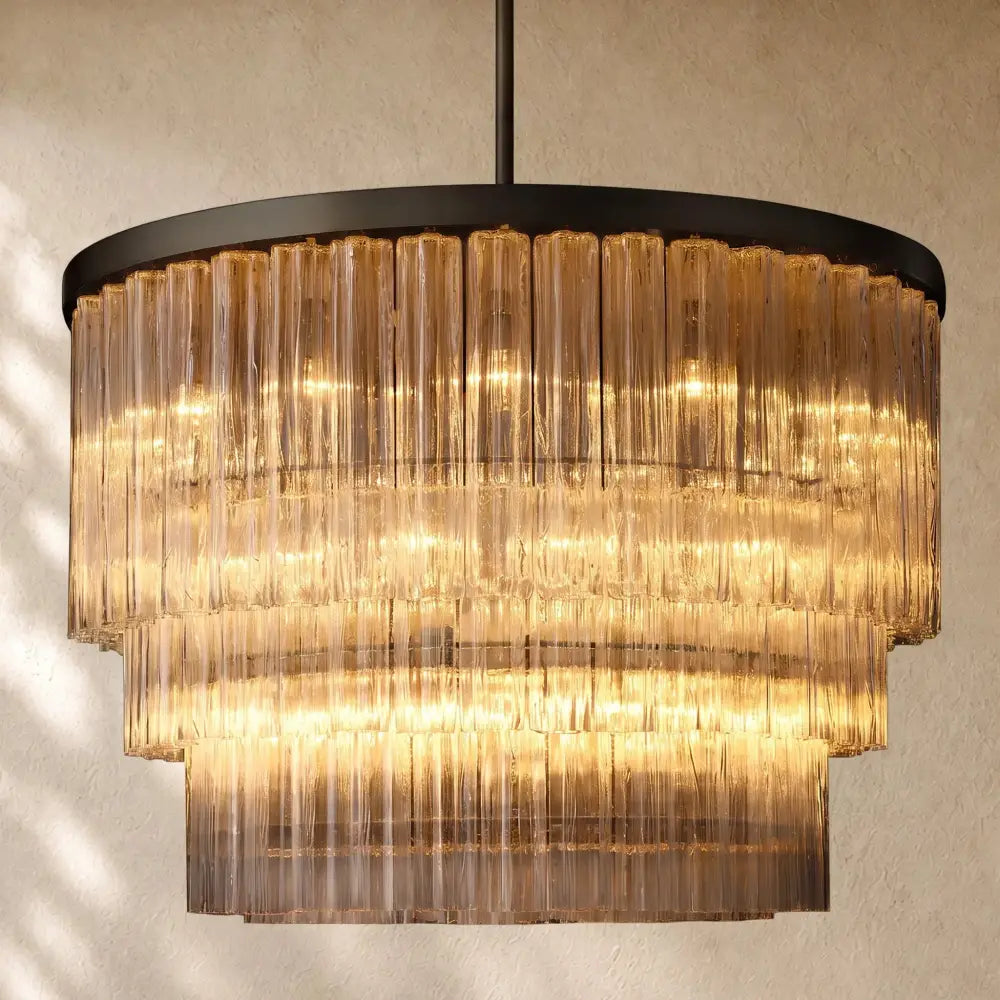 Ciello Three-Tier Round Chandelier - Zelno