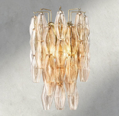 CIHELA CLEAR/ SMOKE GLASS SCONCE 19" - zelnolighting