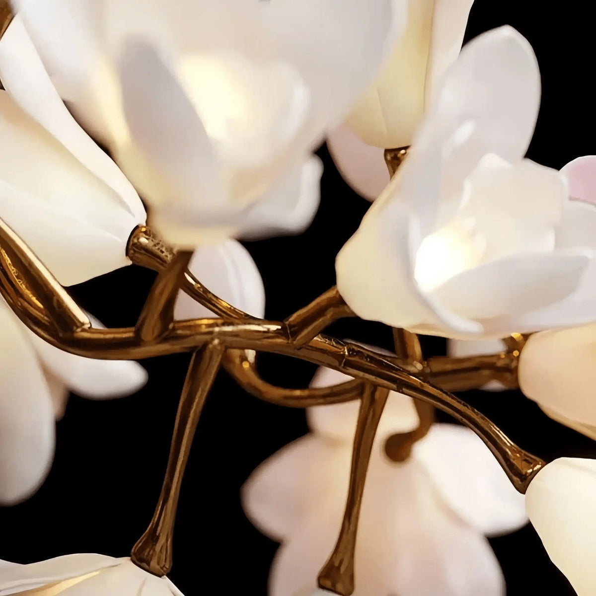 Circular Blossom Chandelier - Zelno Lighting