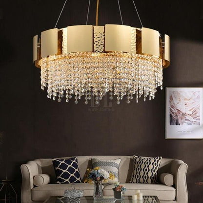 Claire Crystal Chandelier - Zelno Lighting