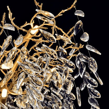Cleo Branch Crystal Chandelier Light - Zelno Lighting