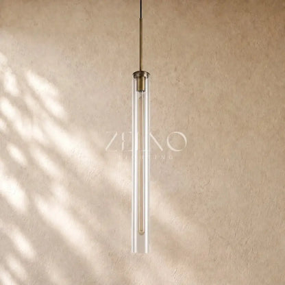 Collane Hammered Glass Pendant - Zelno