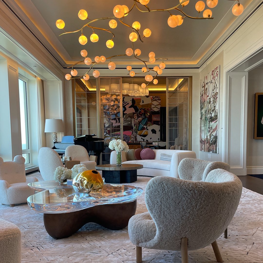 Contemporary Hand-blown Glass Globes Branch Chandelier for Dining Room Living Room and Kitchen Island - Zelno Lighting