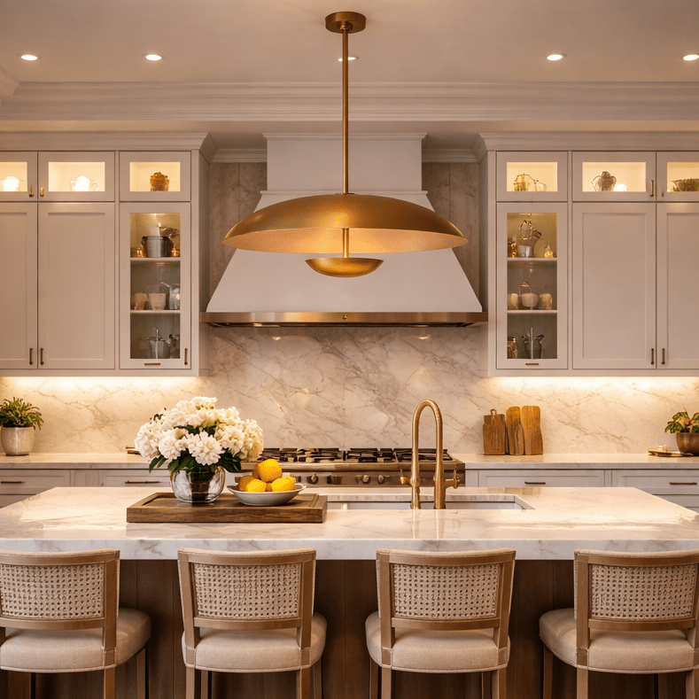 Cosmic Pendant 19'' 25'' 30'' 37'' 49'' 60'' for Kitchen - zelnolighting