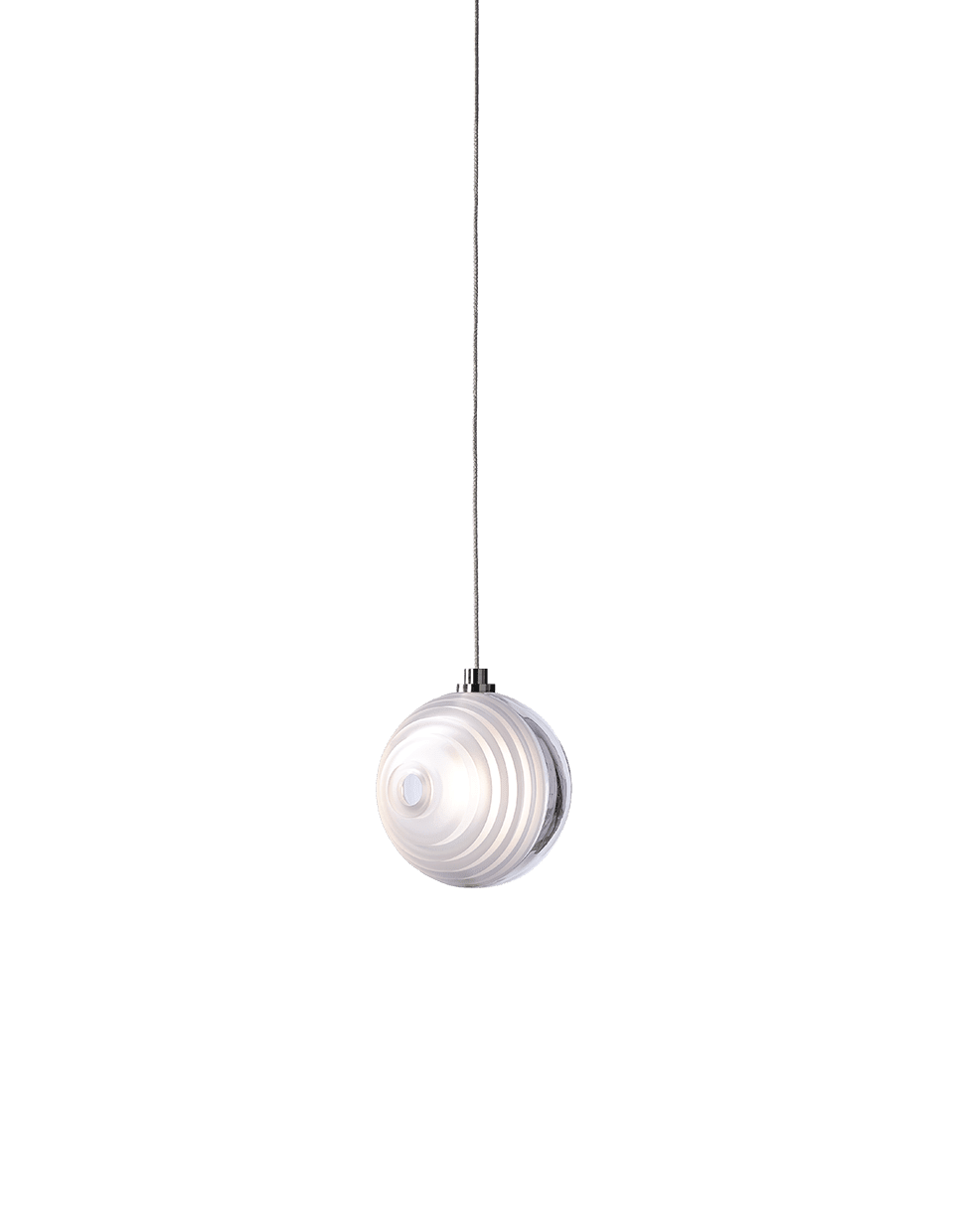 Cosmic Sphere Cascade Glass Chandelier - Zelno Lighting