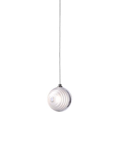 Cosmic Sphere Cascade Glass Chandelier - Zelno Lighting