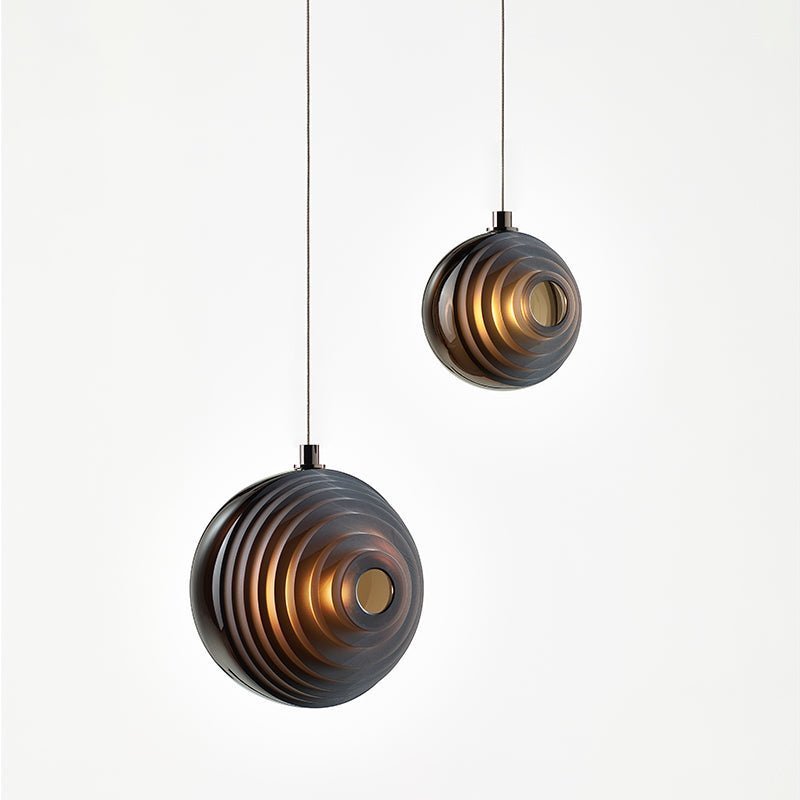 Cosmic Sphere Cascade Glass Chandelier - Zelno Lighting