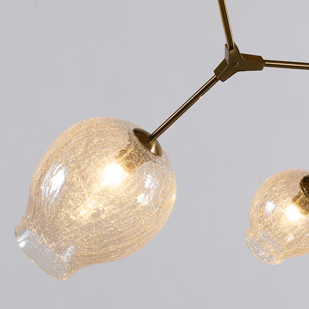 Covington Drop Globe Branching Bubble Chandelier 30'' - Zelno Lighting