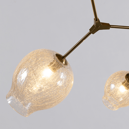 Covington Drop Globe Branching Bubble Chandelier 30'' - Zelno Lighting