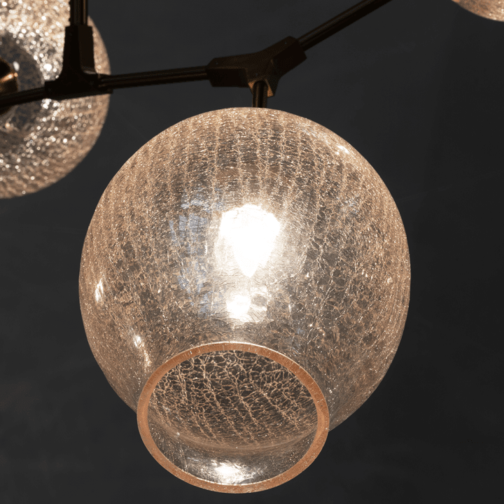 Covington Drop Globe Branching Bubble Chandelier 30'' - Zelno Lighting