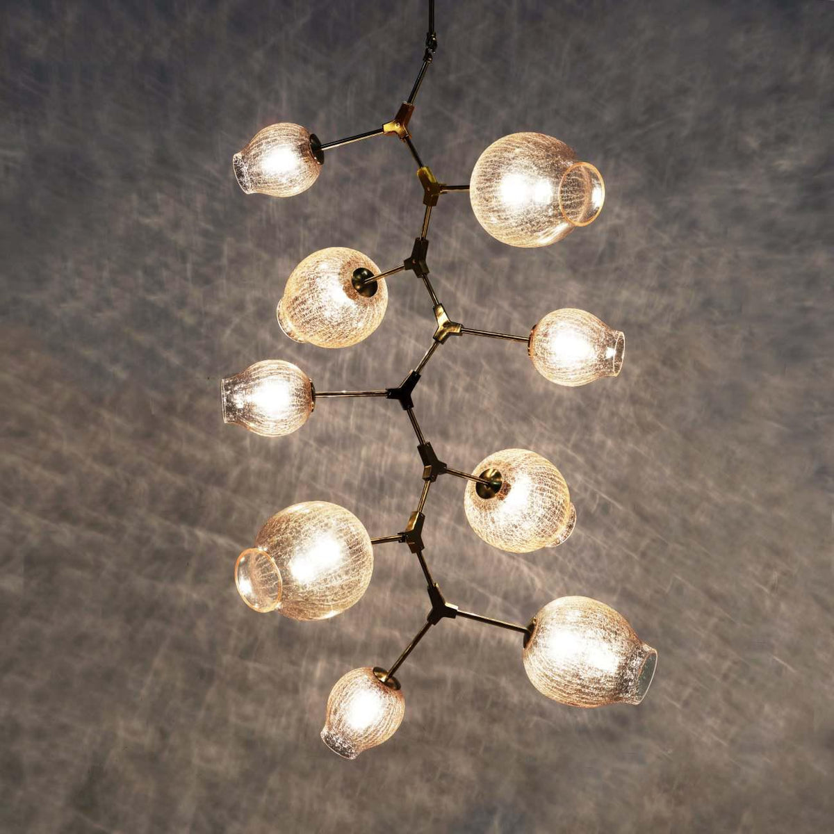 Covington Drop Globe Branching Bubble Chandelier 38'' - Zelno Lighting