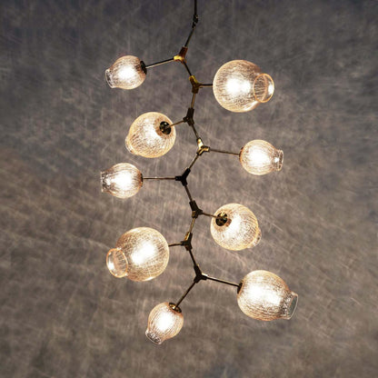 Covington Drop Globe Branching Bubble Chandelier 38'' - Zelno Lighting