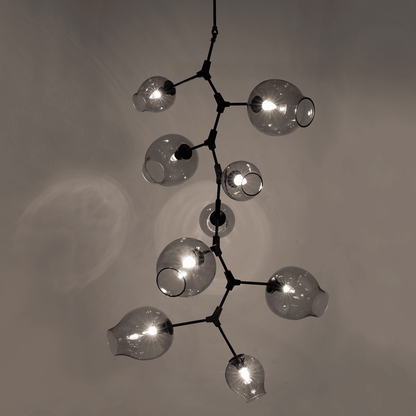 Covington Drop Globe Branching Bubble Chandelier 38'' - Zelno Lighting