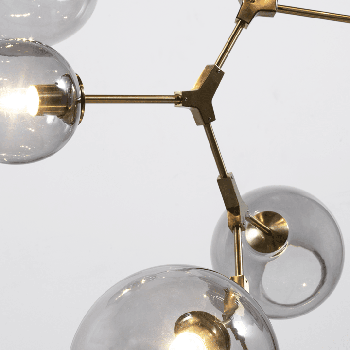 Covington Drop Globe Branching Bubble Chandelier 38'' - Zelno Lighting