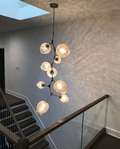 Covington Drop Globe Branching Bubble Chandelier 38'' - Zelno Lighting