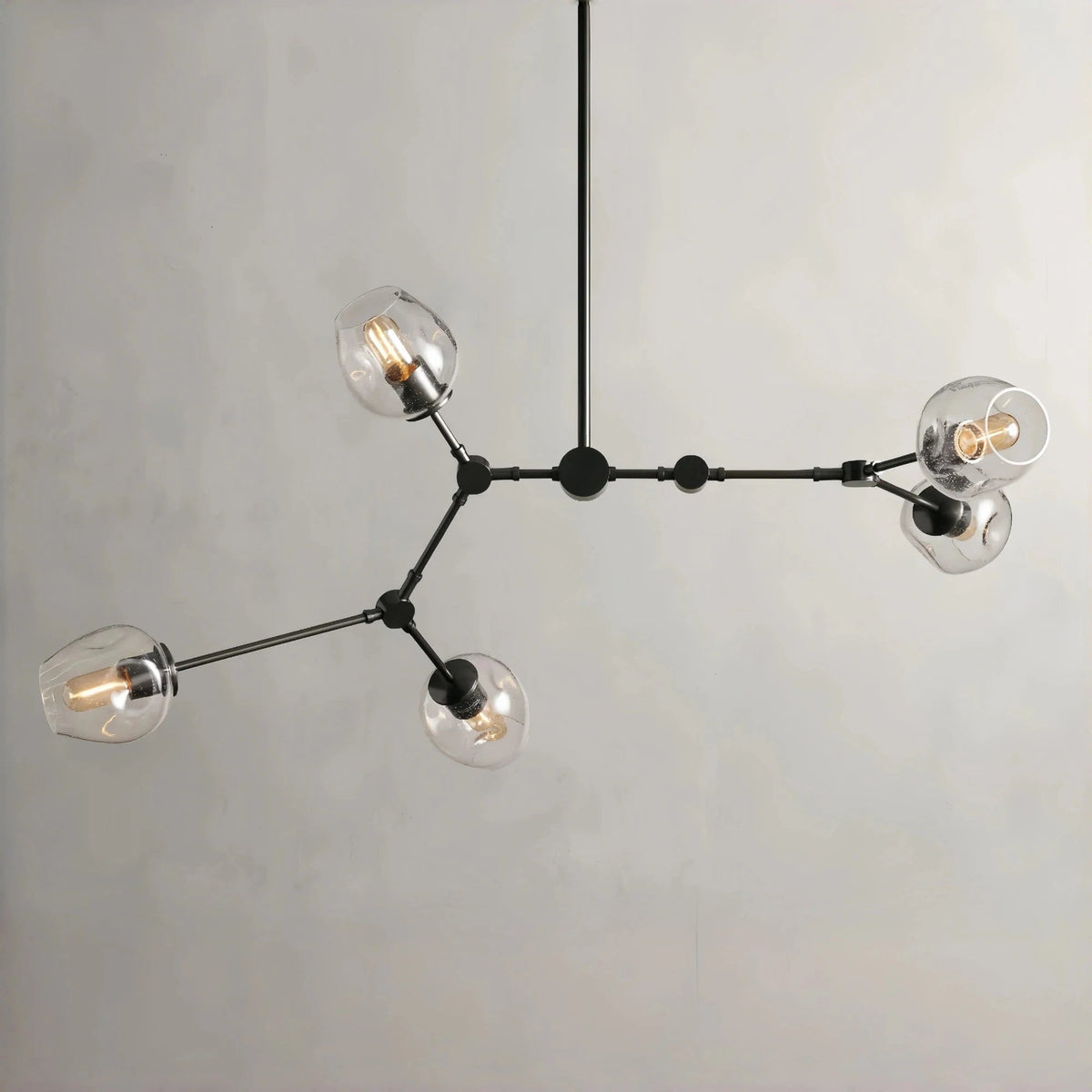 Covington Horizontal Globe Branching Bubble Chandelier - Zelno Lighting