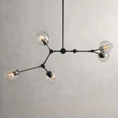 Covington Horizontal Globe Branching Bubble Chandelier - Zelno Lighting