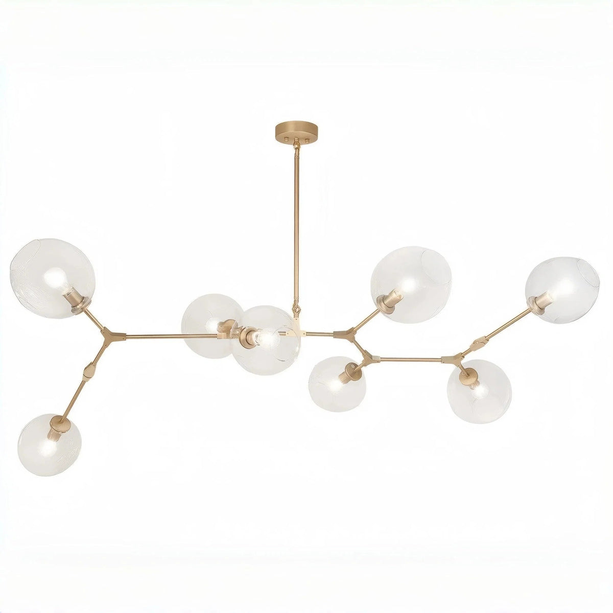 Covington Horizontal Globe Branching Bubble Chandelier - Zelno Lighting