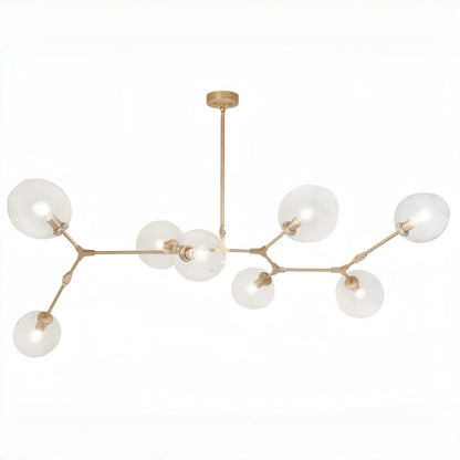 Covington Horizontal Globe Branching Bubble Chandelier - Zelno Lighting