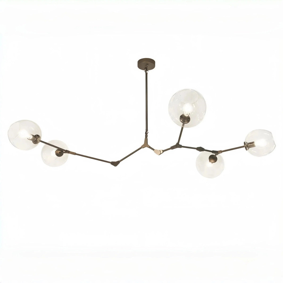 Covington Horizontal Globe Branching Bubble Chandelier - Zelno Lighting