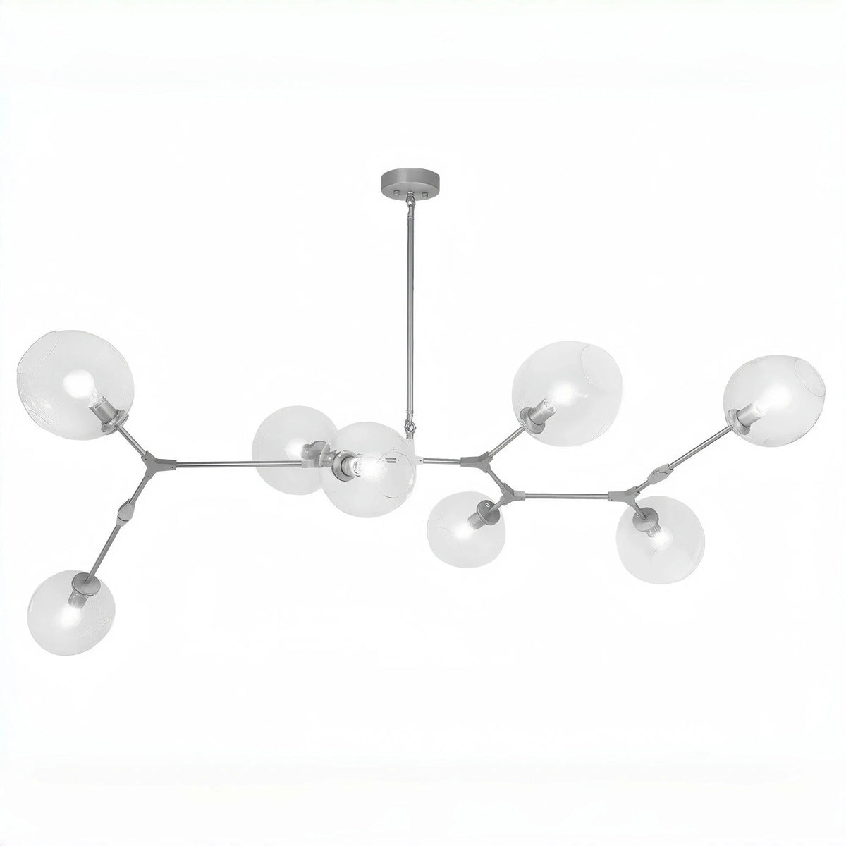 Covington Horizontal Globe Branching Bubble Chandelier - Zelno Lighting