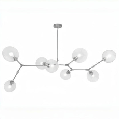 Covington Horizontal Globe Branching Bubble Chandelier - Zelno Lighting