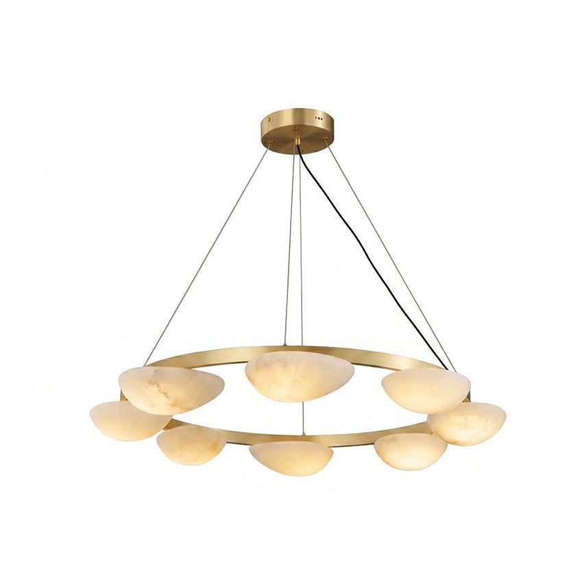 Crown Alabaster Chandelier - Zelno