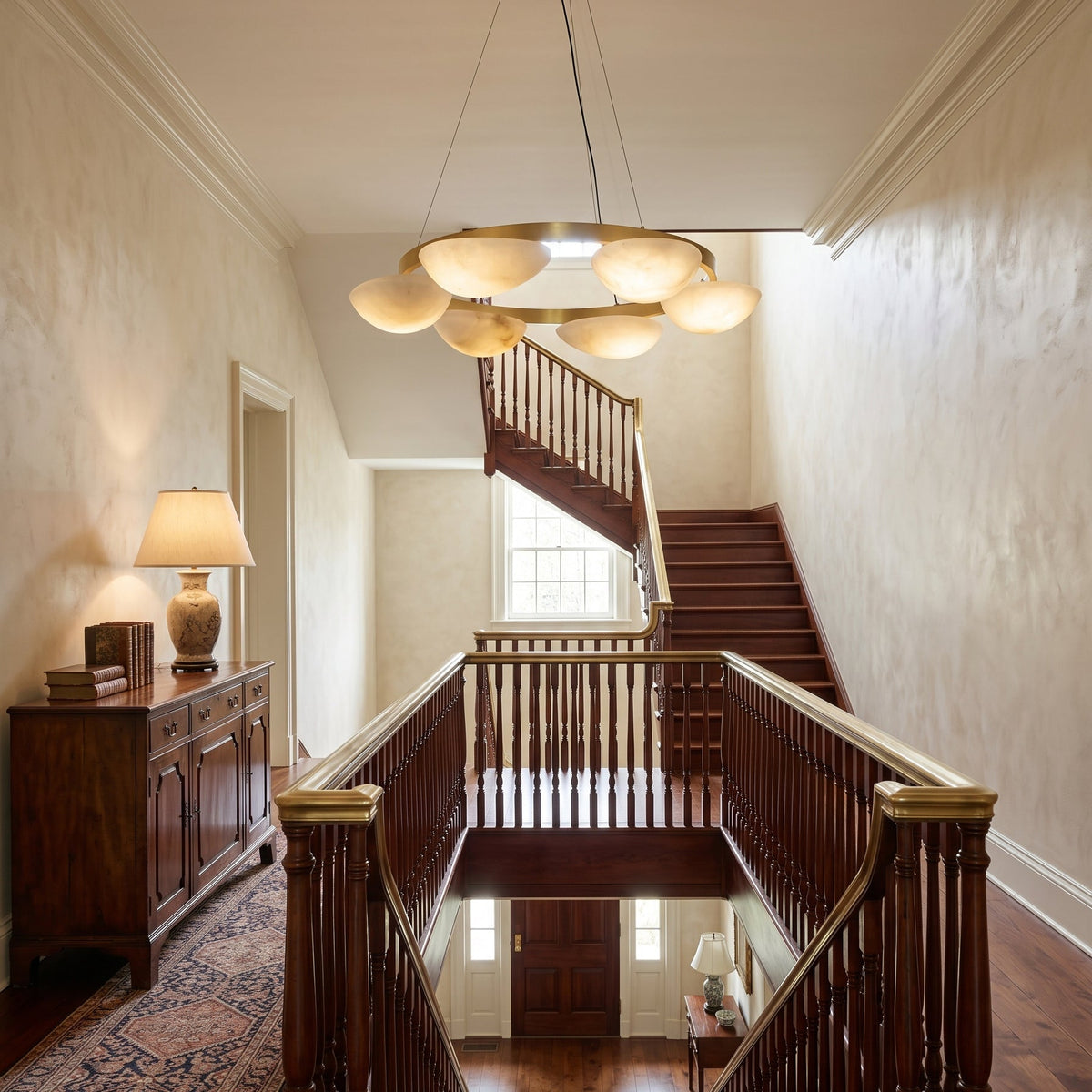 Crown Alabaster Chandelier - Zelno