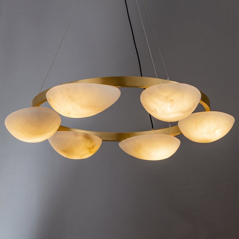 Crown Alabaster Chandelier - Zelno