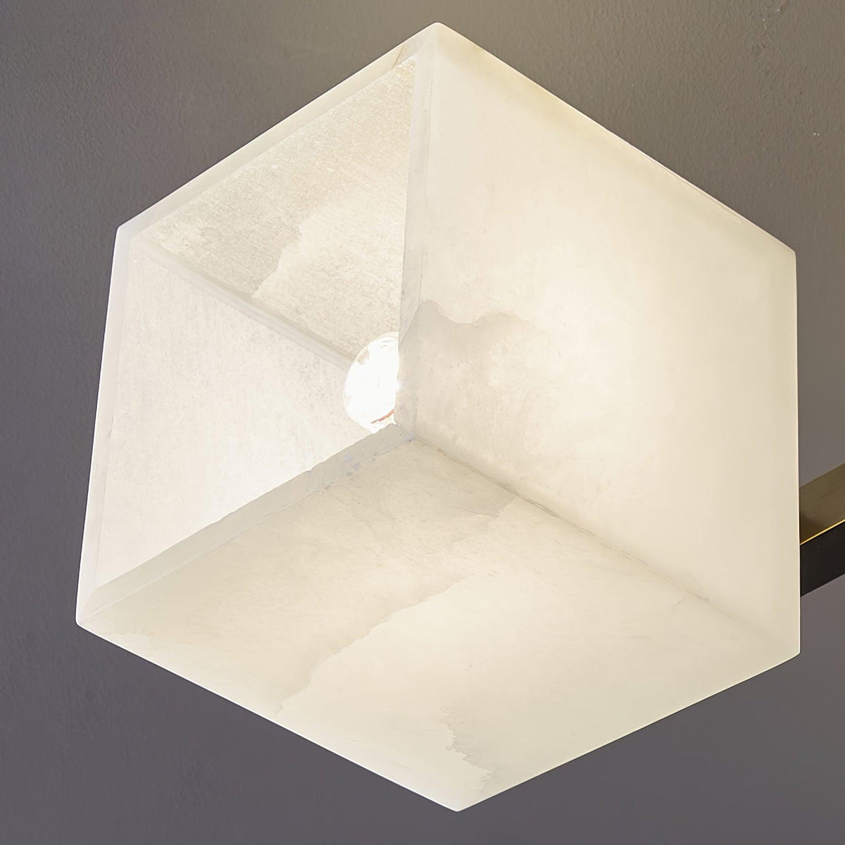 Cubist Alabaster Cluster Ceiling Lamp - Zelno Lighting