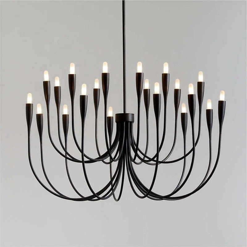 Curve Candelabra Chandelier - Zelno