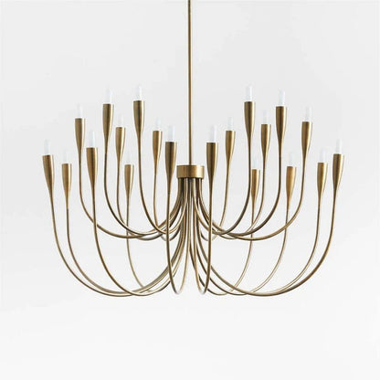 Curve Candelabra Chandelier - Zelno