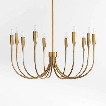Curve Candelabra Chandelier - Zelno