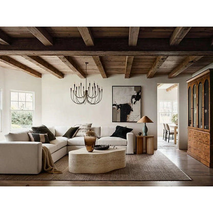 Curve Candelabra Chandelier - Zelno