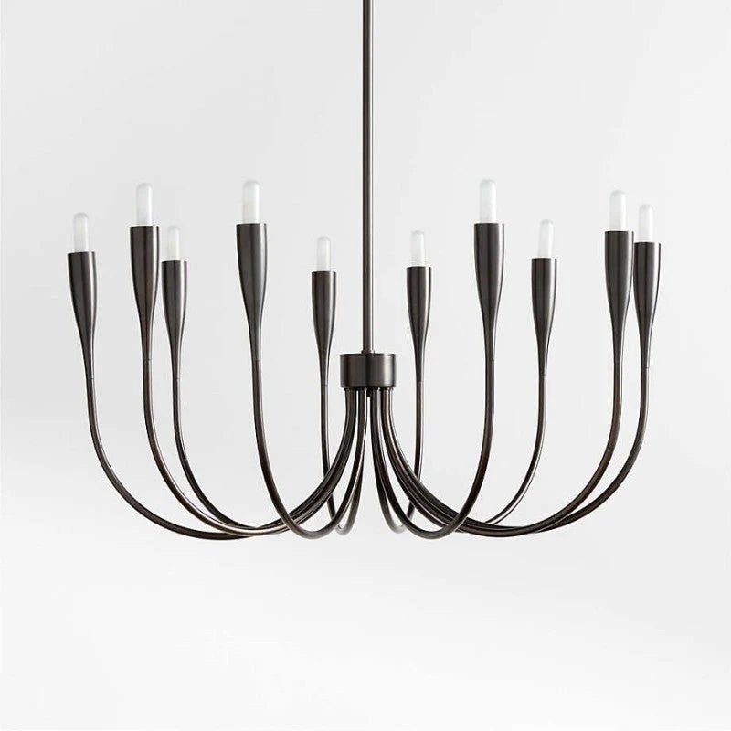 Curve Candelabra Chandelier - Zelno