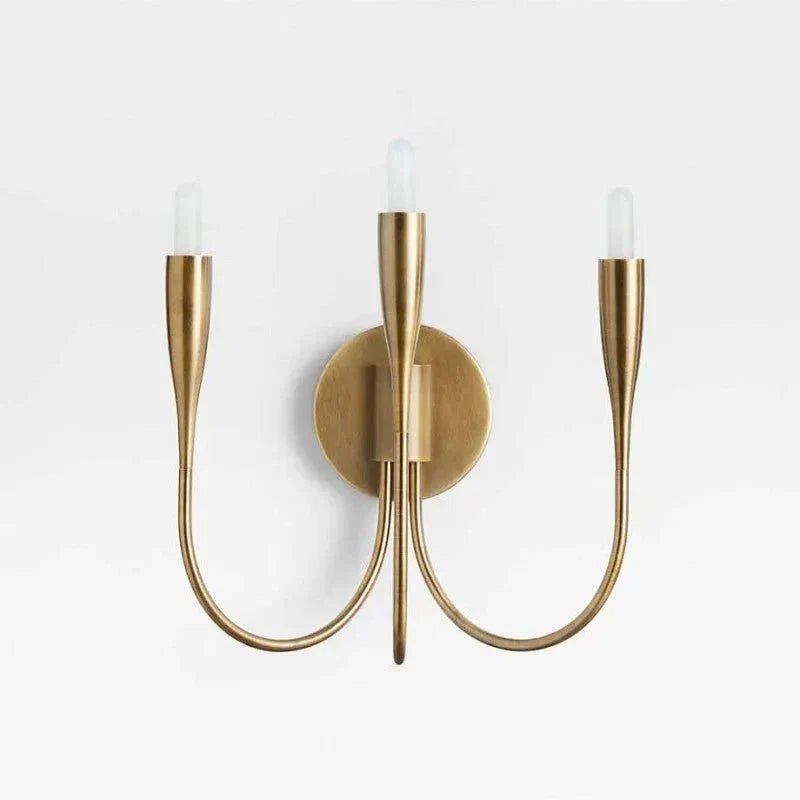Curve Candelabra Wall Sconce - Zelno Lighting