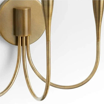 Curve Candelabra Wall Sconce - Zelno Lighting