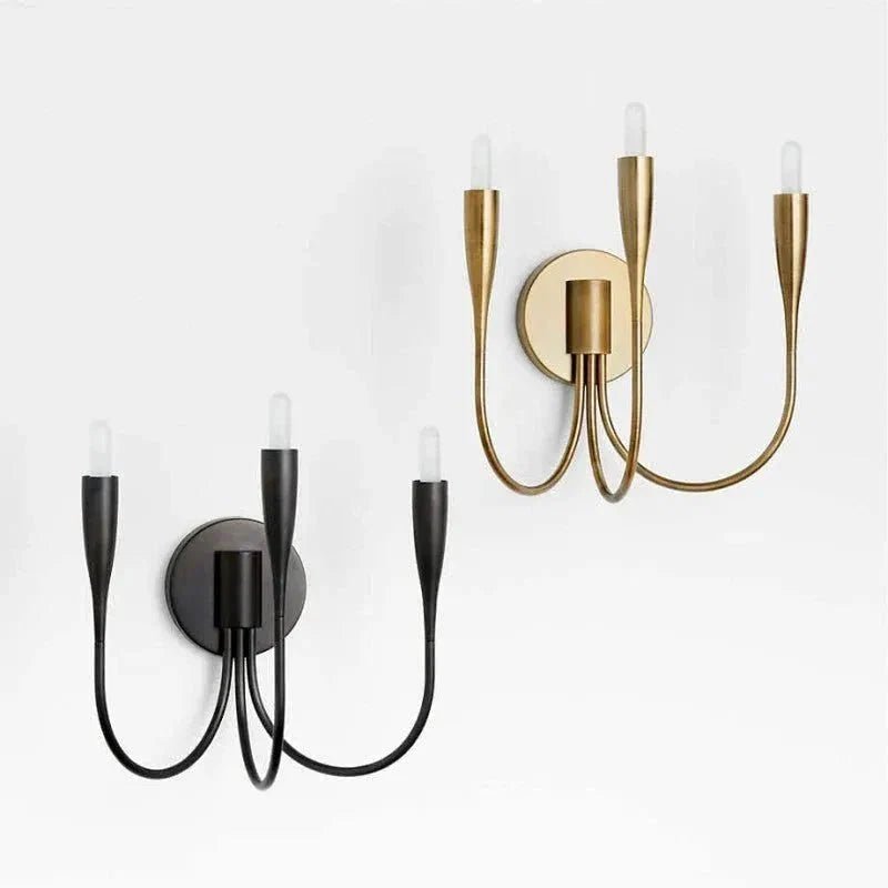Curve Candelabra Wall Sconce - Zelno Lighting