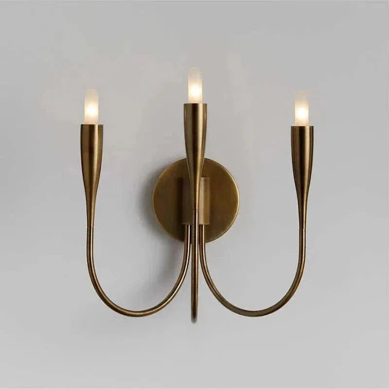 Curve Candelabra Wall Sconce - Zelno Lighting