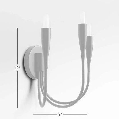 Curve Candelabra Wall Sconce - Zelno Lighting
