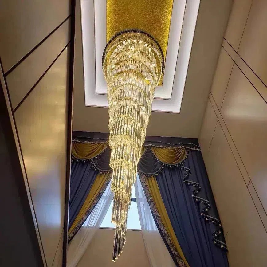 Cyrus Multiple Tier Crystal Chandelier - Zelno