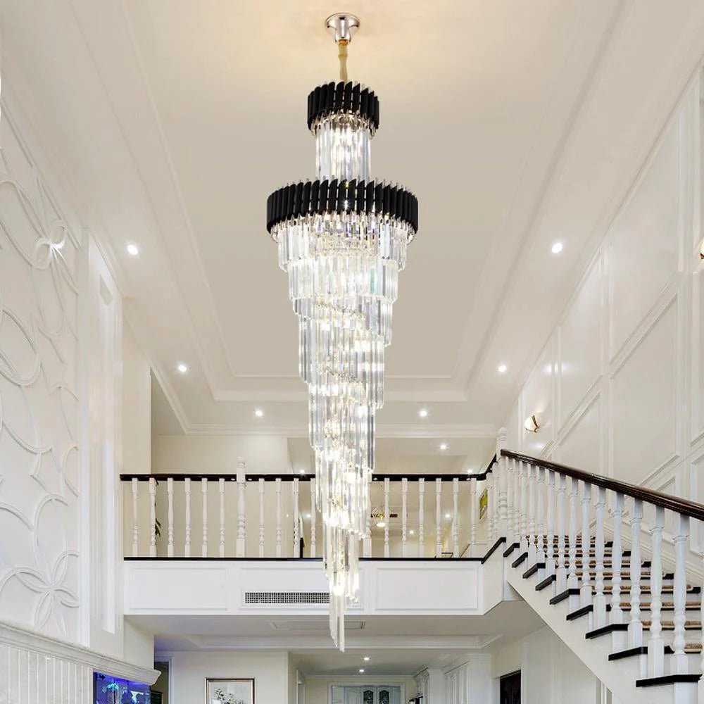 Cyrus Multiple Tier Crystal Chandelier - Zelno