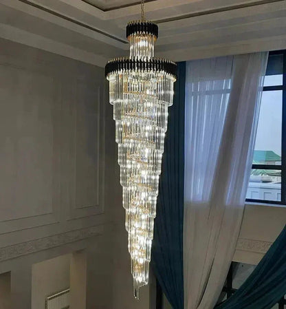 Cyrus Multiple Tier Crystal Chandelier - Zelno