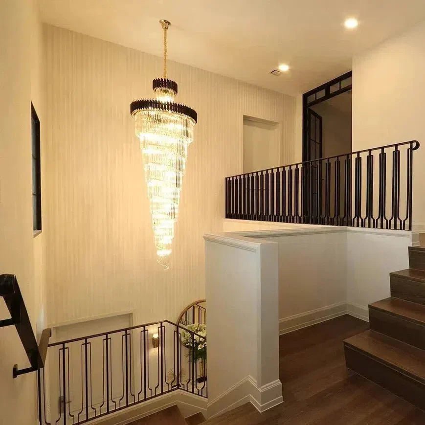 Cyrus Multiple Tier Crystal Chandelier - Zelno