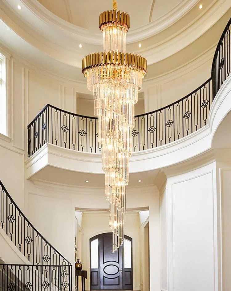 Cyrus Multiple Tier Crystal Chandelier - Zelno