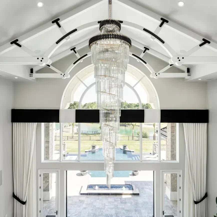Cyrus Multiple Tier Crystal Chandelier - Zelno