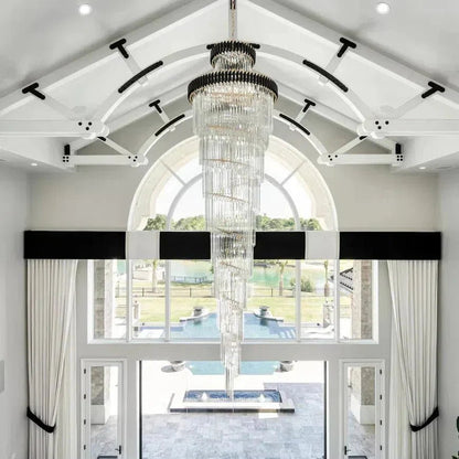 Cyrus Multiple Tier Crystal Chandelier - Zelno